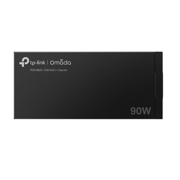Tp-Link INJECTOR PoE++ 2 x porturi 10 Gigabit compatibil IEEE802.3af/at/bt 90W maxim 100M, POE380S