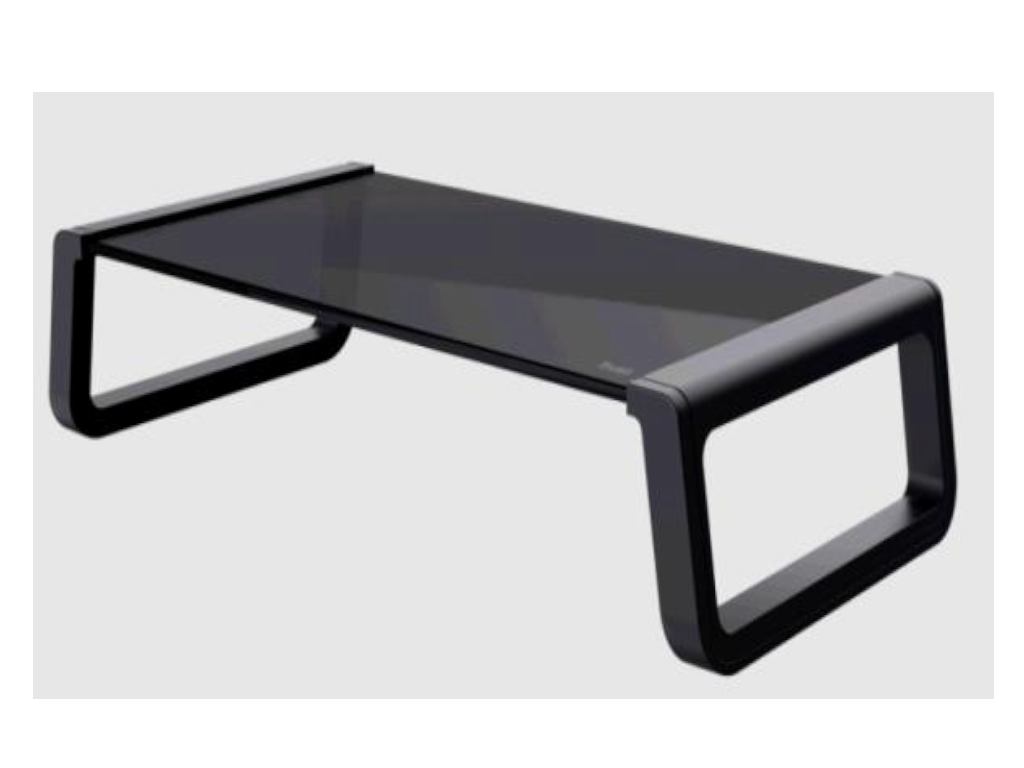 Trust MONTA GLASS MONITOR STAND BLK, 25271