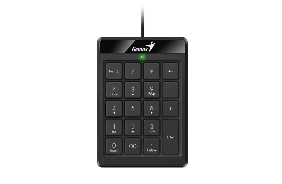 GENIUS Tastatura NumPad 110, USB, Negru, G-31300016400