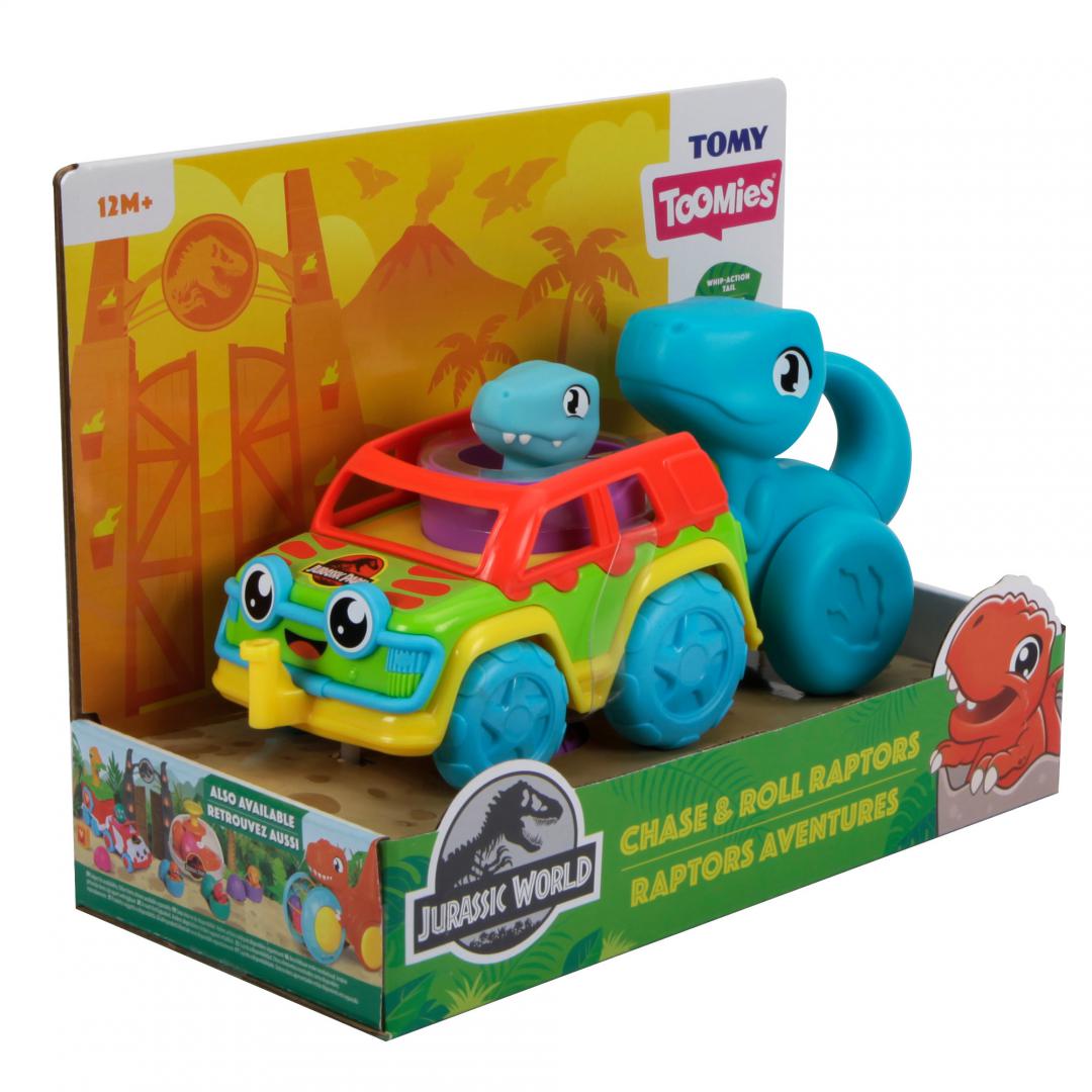 TOMY VEHICUL CU DINOZAURI, JURASSIC WORLD, T73251