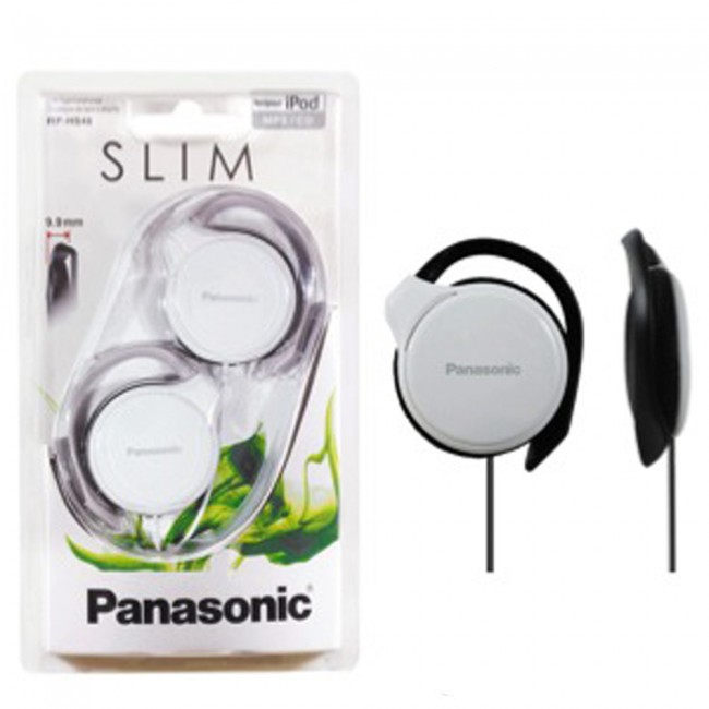 Panasonic CASTI, pt. smartphone, cu fir, clip, microfon nu, conectare prin Jack 3.5 mm, RP-HS46E-W