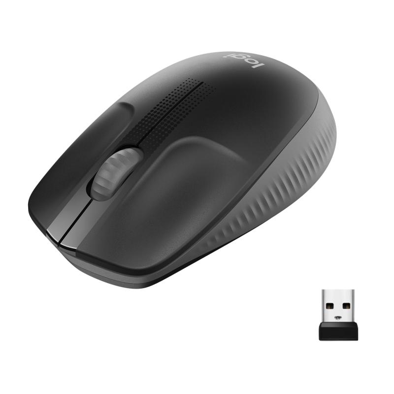 LOGITECH Mouse Wireless M190, 1000 dpi, Negru, 910-005905