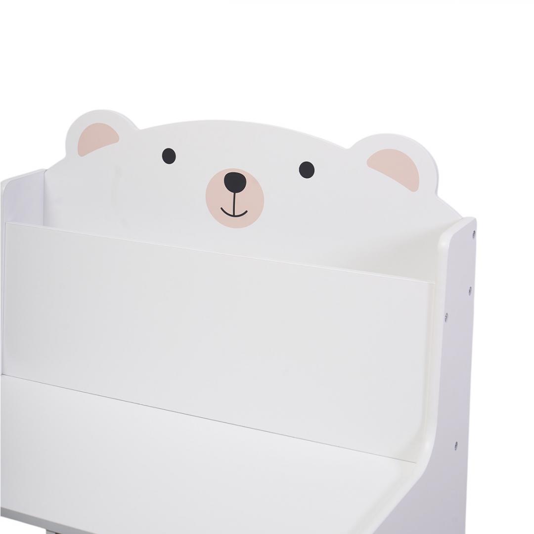 U-GROW Bancuta cu spatiu de depozitare jucarii si carti Bear, UG-74BEAR - imagine 4
