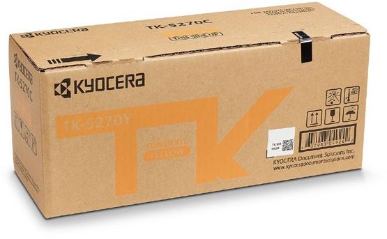 KYOCERA Toner Original Yellow pentru ECOSYS M6230|M6630, 6K, TK-5270Y