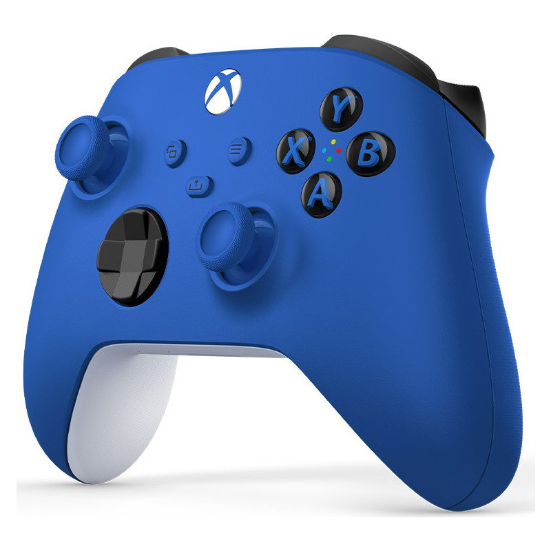 Microsoft MS Xbox X Wireless Controller Blue, QAU-00009 - imagine 2