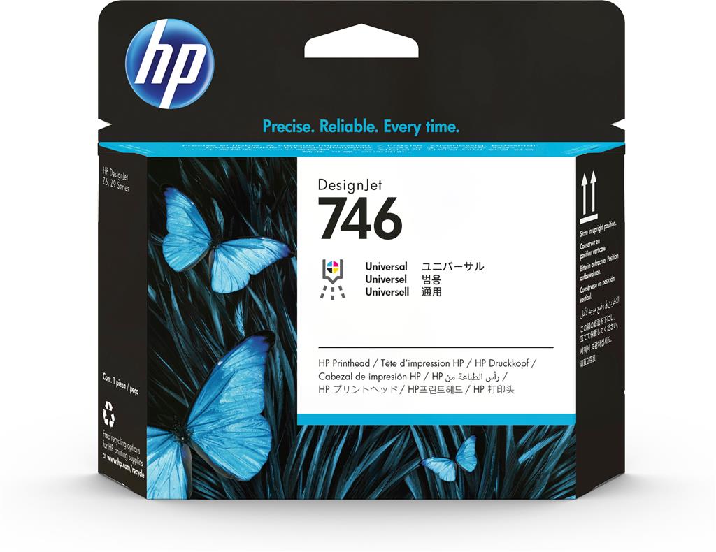 HP Cap Printare Original, nr.746 pentru DesignJet Z6|Z6dr|Z9+|Z9+dr, P2V25A