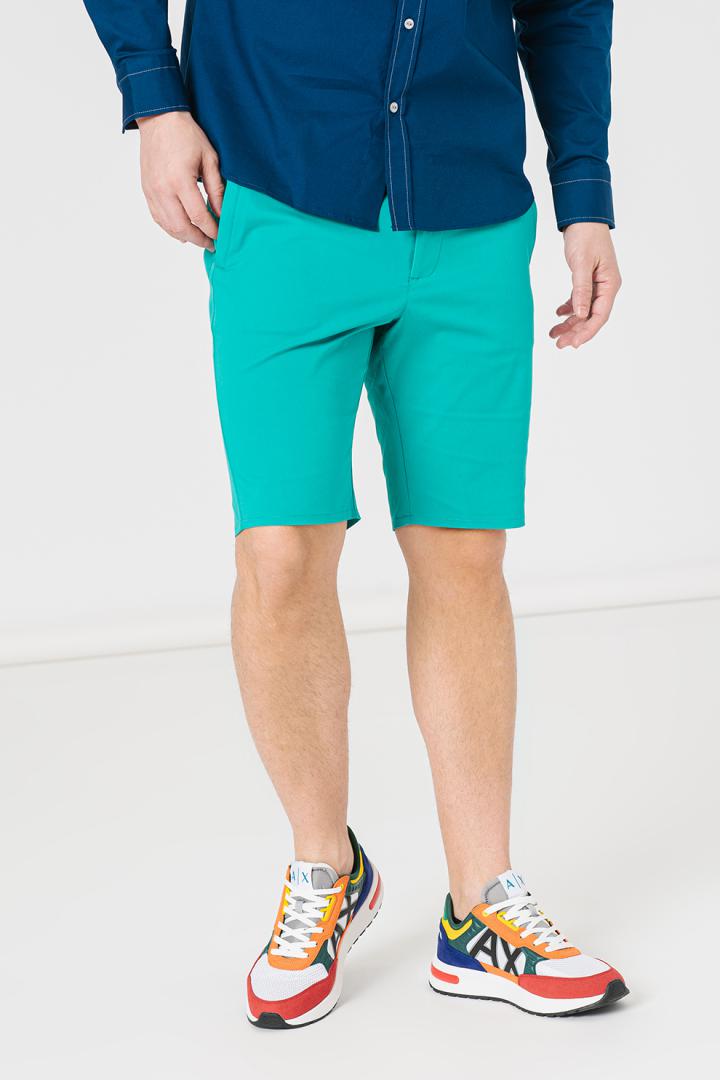 PEGAS PANTALONI SCURT CASUAL BARBATI GREEN XL, PS2122-11-41G-XL