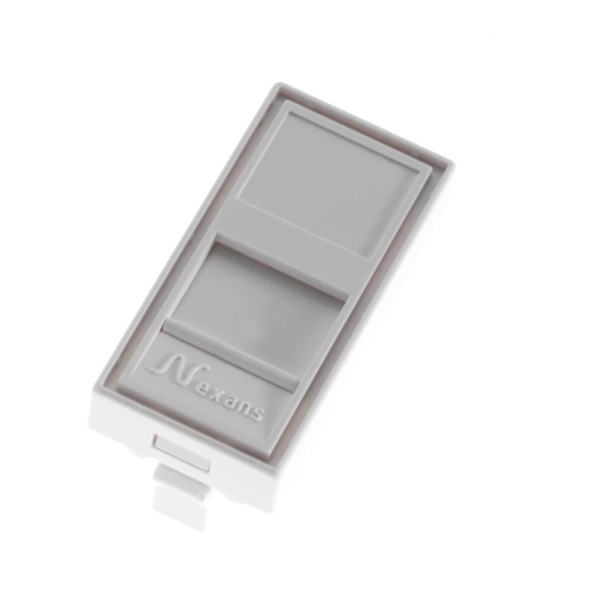 Nexans Modul Keystone EU style 22.5 x 45 alb Essential, N423.645