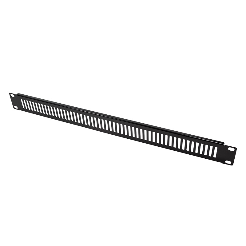 Logilink PANOU perforat, 1U pt rack 19 inch, negru, PN111B