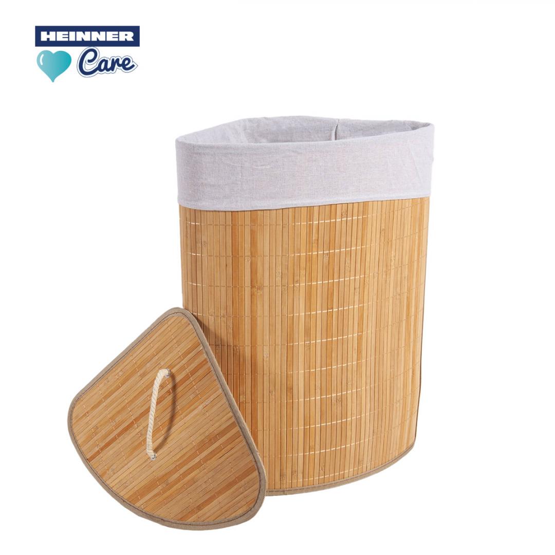 HEINNER COS DE RUFE DIN BAMBUS PENTRU COLT, 35x35x60 CM, 55 L, HR-FM-CR35