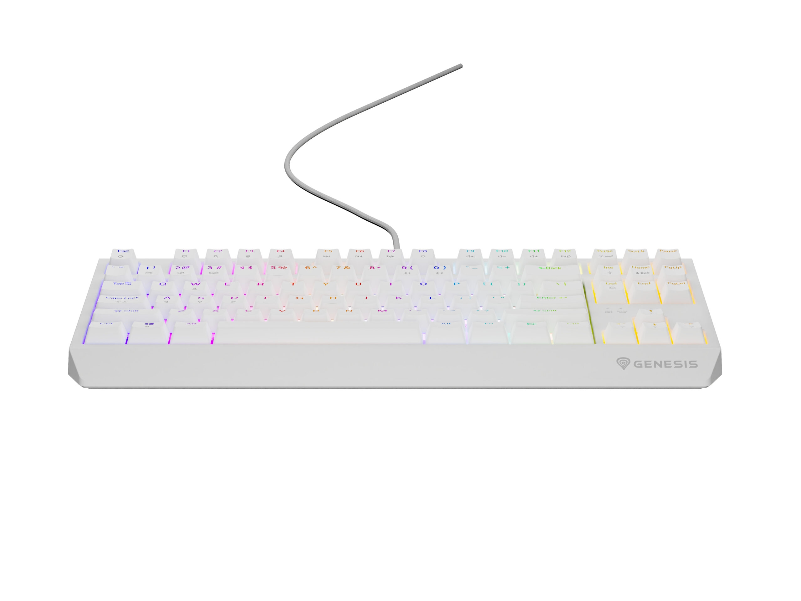 Genesis Tastatura Thor 230 TKL B alb, NKG-2080 - imagine 6