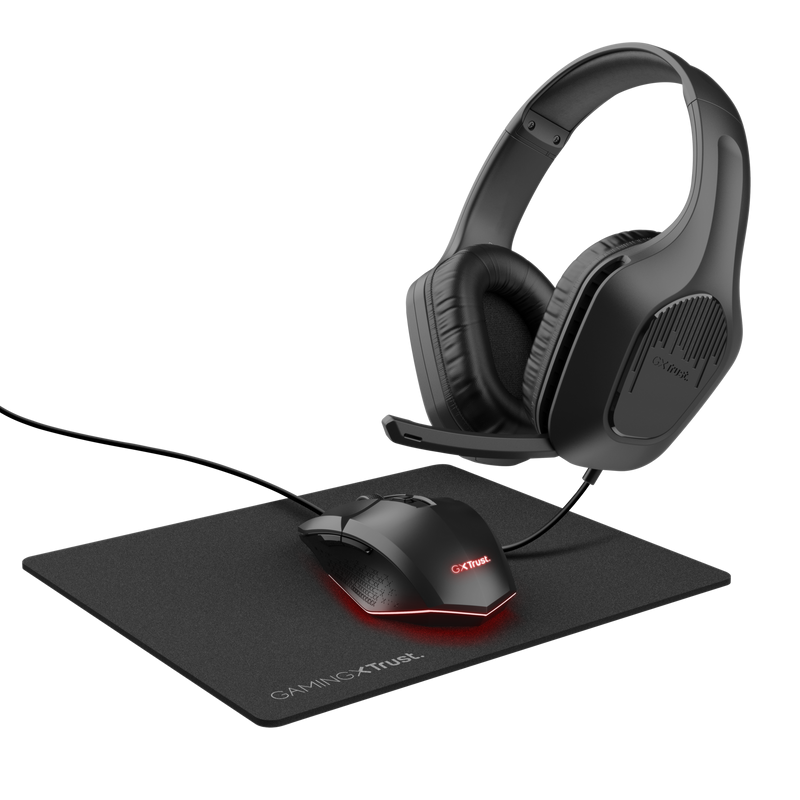 TRUST Kit Wired tastatura si mouse GXT 790, negru, TR-25117