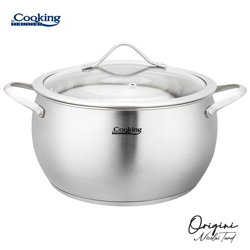 HEINNER SEMIOALA INOX+CAPAC 24X13.5 CM, 6L, NICOLAI TAND, ORIGINI, COOKING BY, HR-RW-T06