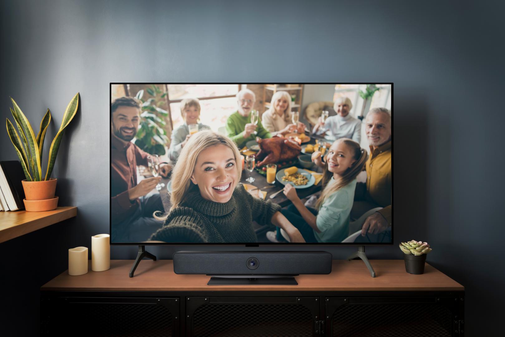 AXTEL Camera Web AX-4K Video Bar, rezolutie video 4K, USB-C, Negru, AX-4K-VB - imagine 12