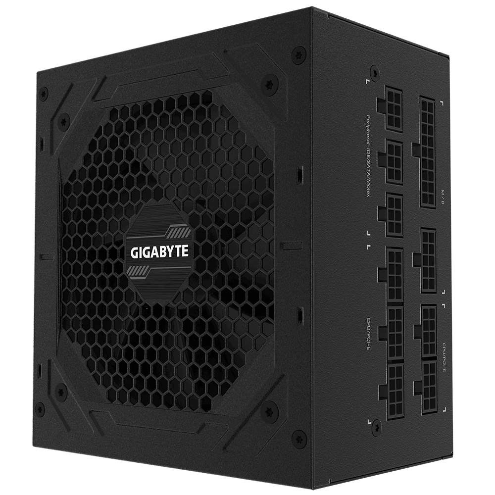 Gigabyte SURSA SURSA, 750 W, modulara, ATX 12V 2.31, fan 120 mm x 1, 80 Plus Gold, GP-P750GM - imagine 2