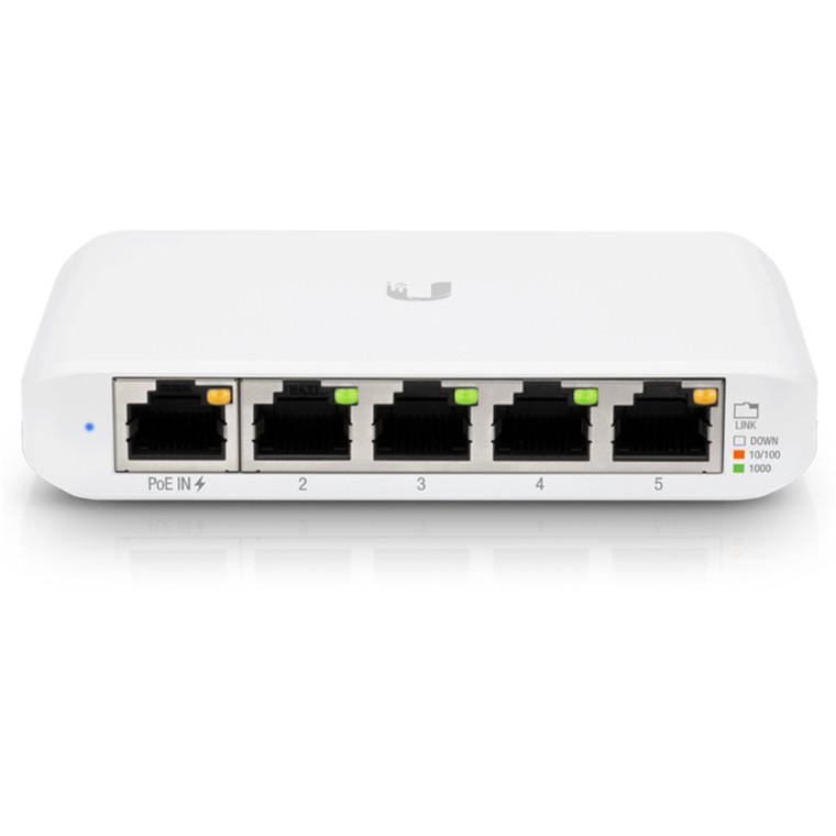 UBIQUITI Switch UniFi USW-FLEX MINI, 5 port, 10/100/1000 Mbps, USW-FLEX-MINI