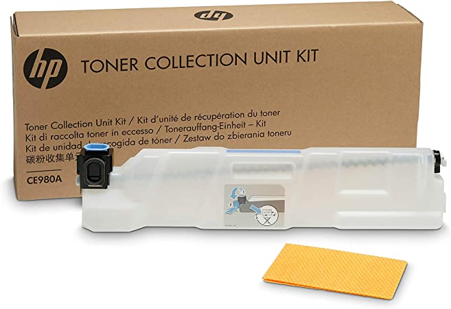 HP Waste Toner Original CMYK pentru Color LaserJet CP5525 series|Enterprise M750 series, CE980A