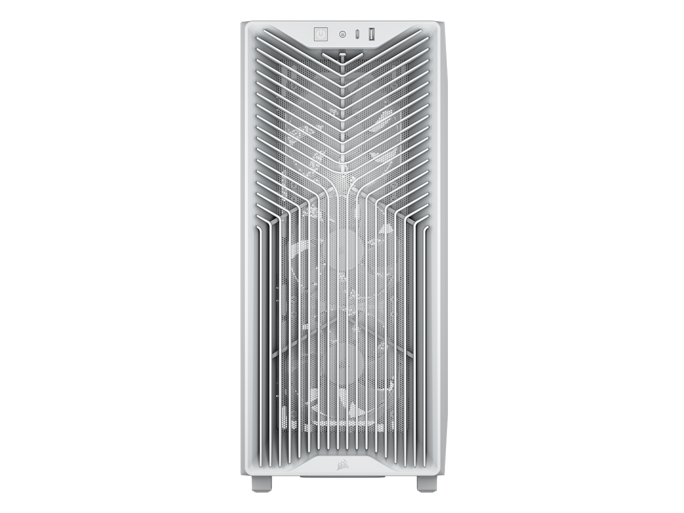Corsair Carcasa 3200D RS, Mid-Tower, ATX, 3 ventilatoare incluse RS120, Alb, CC-9011335-WW - imagine 2