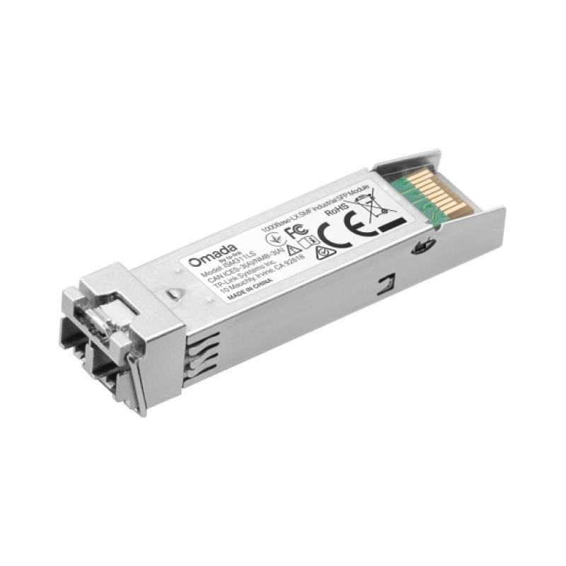TP-LINK SFP MODULE 1000Base-LX MMF Industrial, standard IEEE 802.3z,TCP/IP, fibra 9/125 µm, ISM311LS