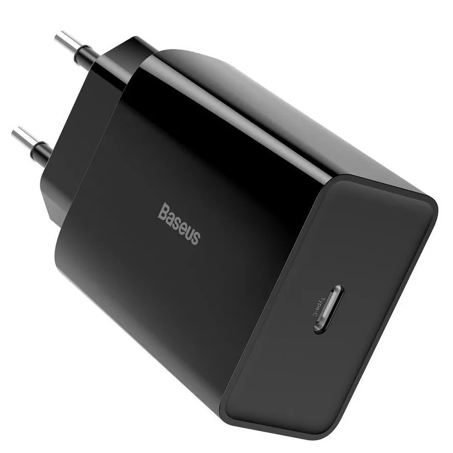 Baseus INCARCATOR retea Speed Mini, Quick Charge 20W, 1 x USB Type-C 5V/3A max, negru, CCFS-SN01