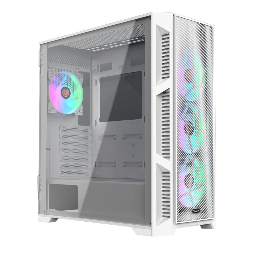 Raijintek Carcasa PONOS ULTRA MS4, ATX, Alb, 0R20B00228