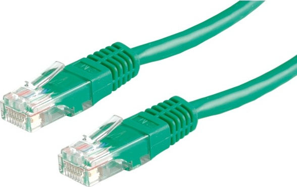 Gembird PATCH CORD UTP Cat5e, cupru-aluminiu, 2 m, verde, AWG26, PP12-2M/G