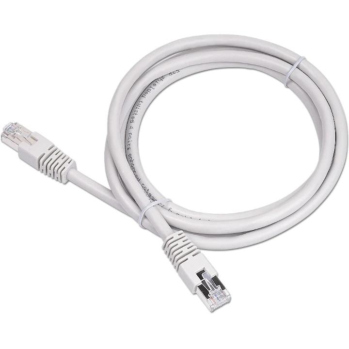 SPACER PATCH CORD S/FTP Cat6, cupru-aluminiu, 2 m, alb, AWG26, SPPC-SFTP-CAT6-2M