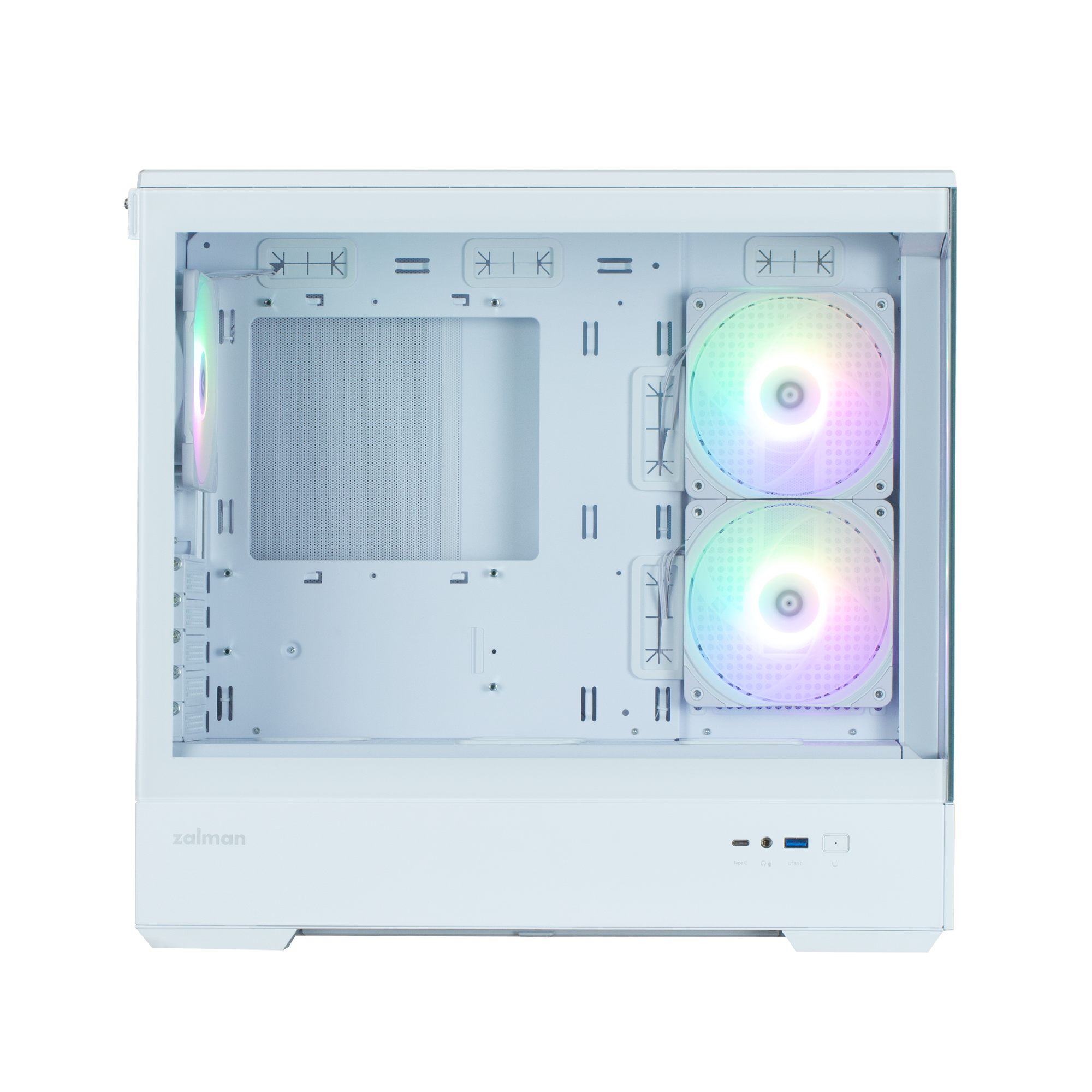 Zalman CARCASA P30 v2, P30 White V2 - imagine 5