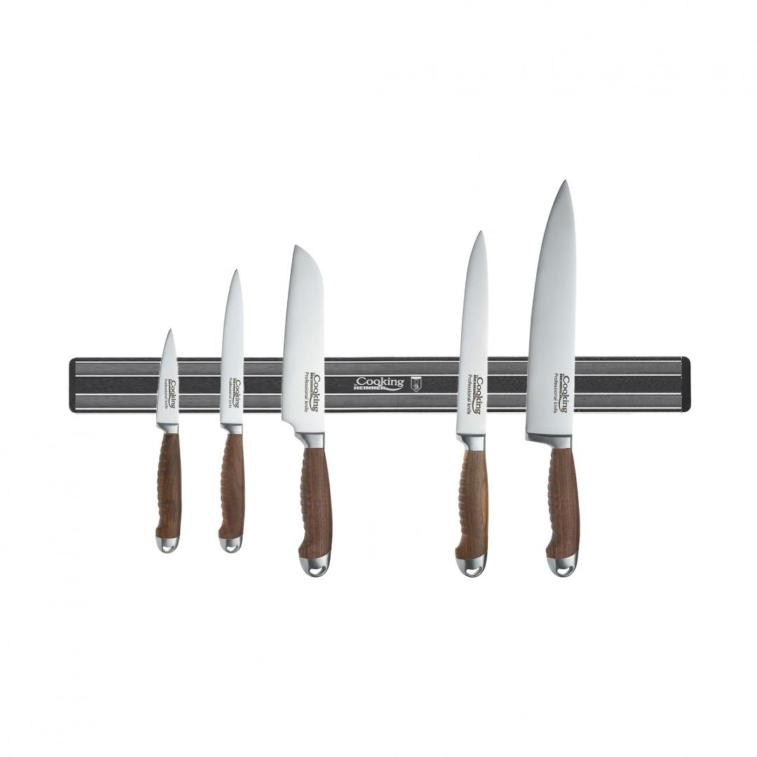 HEINNER SUPORT MAGNETIC PENTRU CUTITE, 49X3.7X1.7 CM, PLASTIC, CHEF LINE, COOKING BY, HR-EVI- 401009 - imagine 2