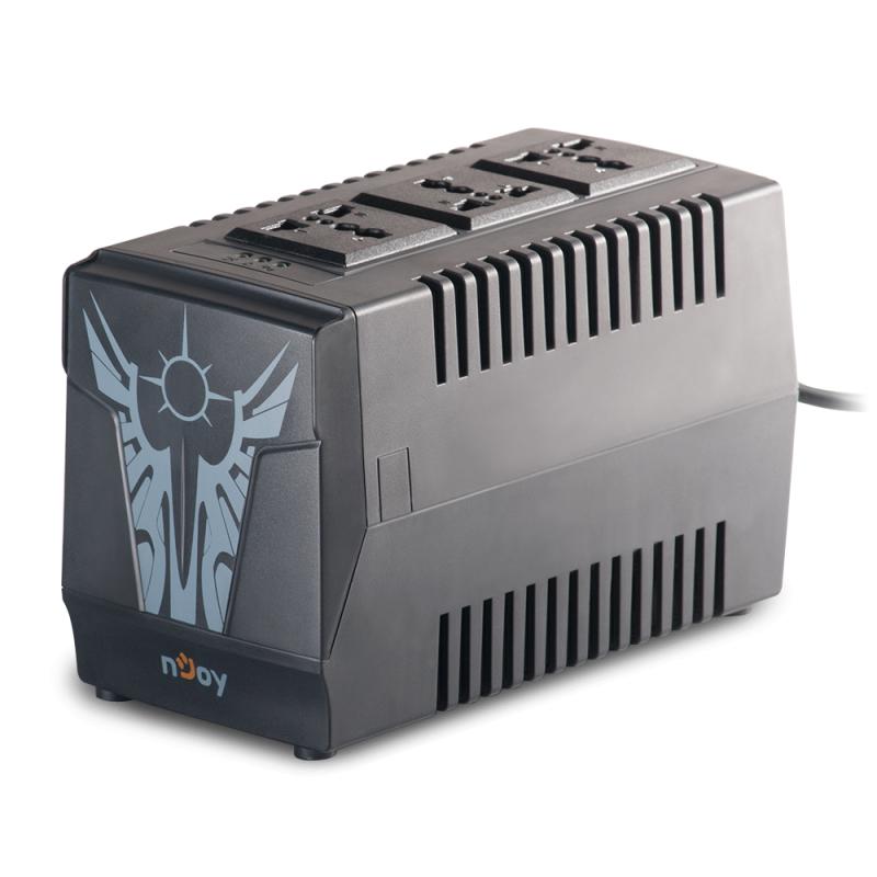 Njoy AVR, "PALADIN", AVR cu sinusoida simulata, 1000VA/500W, Universal x 3, PWAV-10003PL-AZ01B