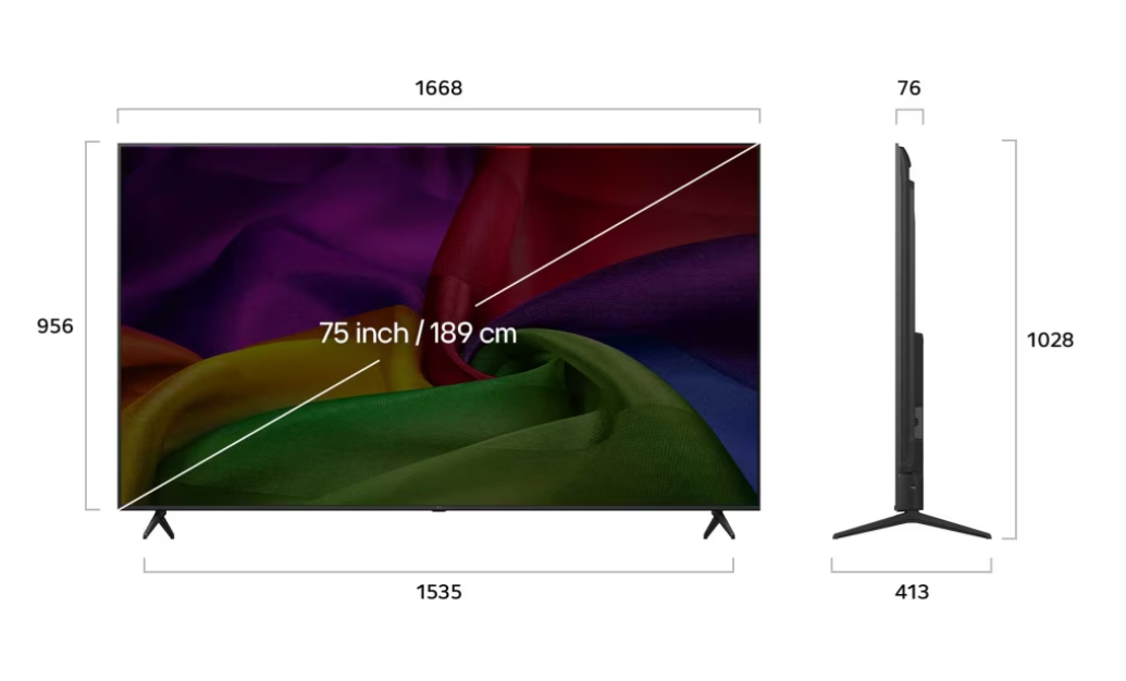 LG LED TV 75", 75NU800B3LA.AEUQ - imagine 3
