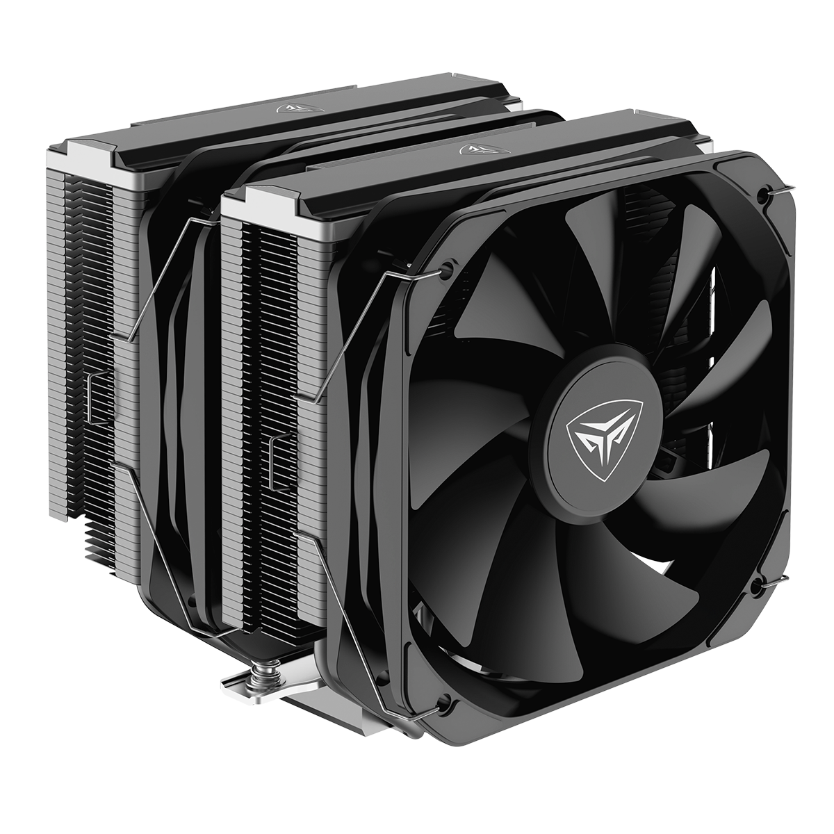PCCOOLER COOLER, skt. universal, racire cu aer, vent. 130mm, 400 - 1600 RPM, G6 BK - imagine 2