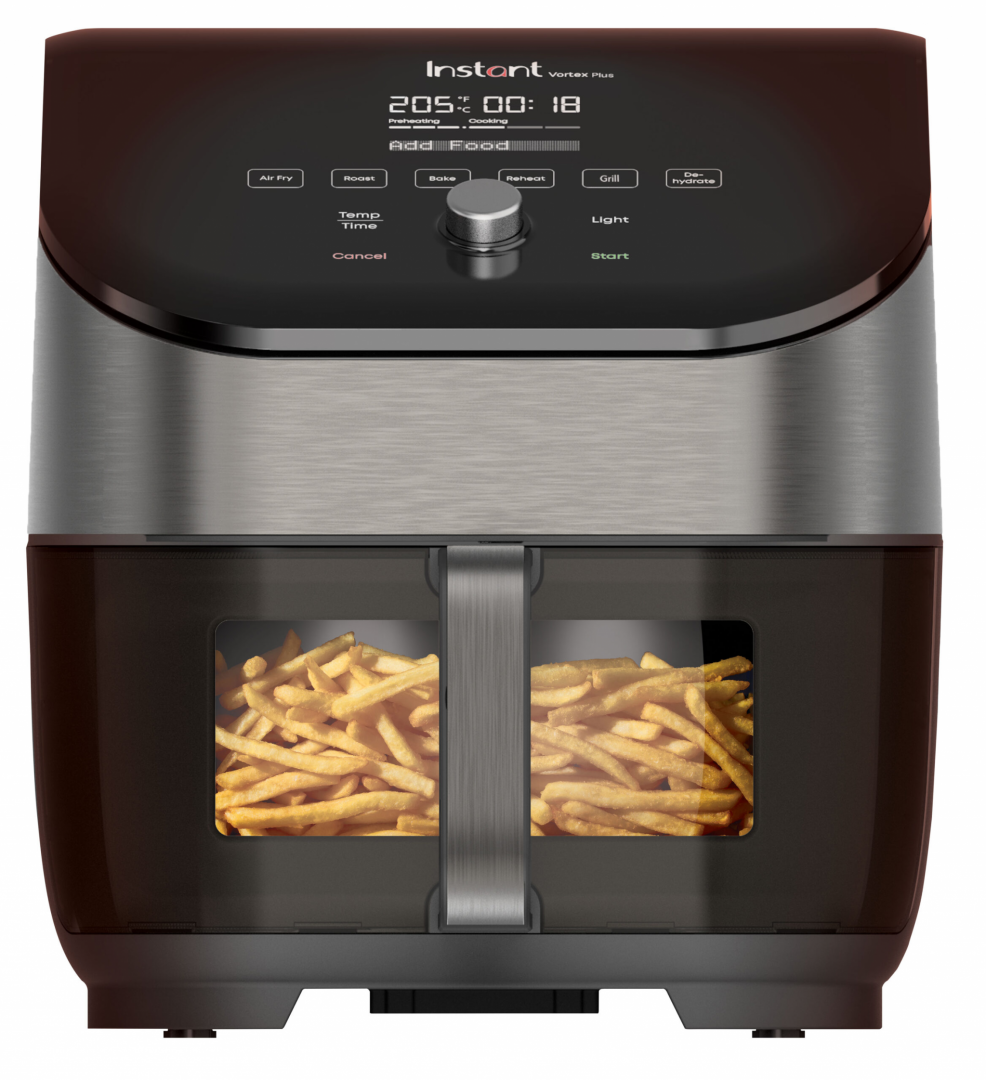 INSTANT POT Vortex Plus ClearCook 5.7L Air Fryer, MCOOKER-IPVORTEX+CLEARCOOK
