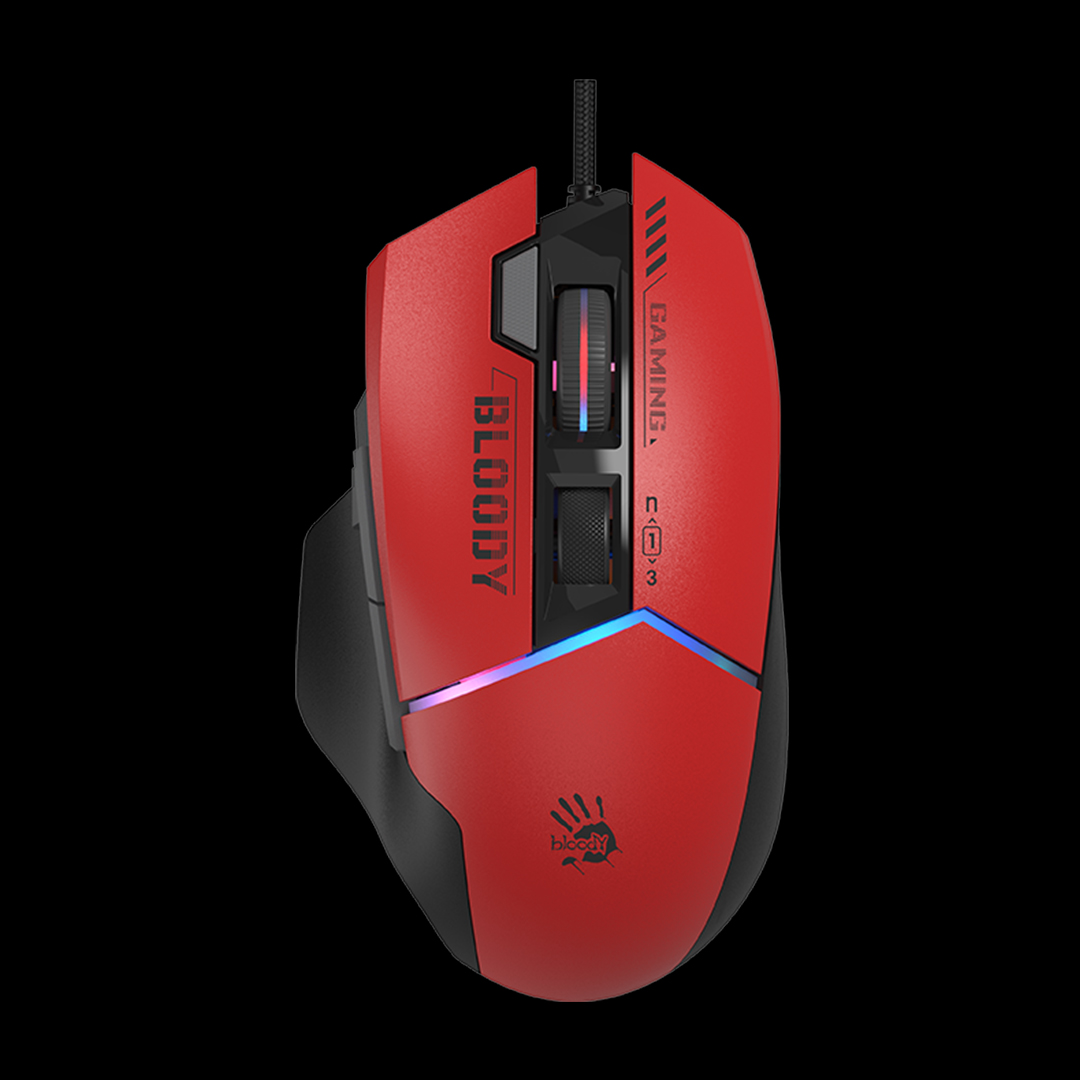 A4Tech Mouse, gaming, Bloody Extra Fire RGB, USB Sports Red, 4711421 002301, W95Ultra Sports Red