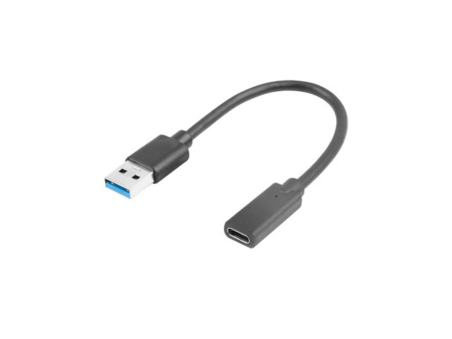 Lanberg Cablu adaptor USB-C(F) 3.1 -> USB-A(M) 1, AD-UC-UA-03