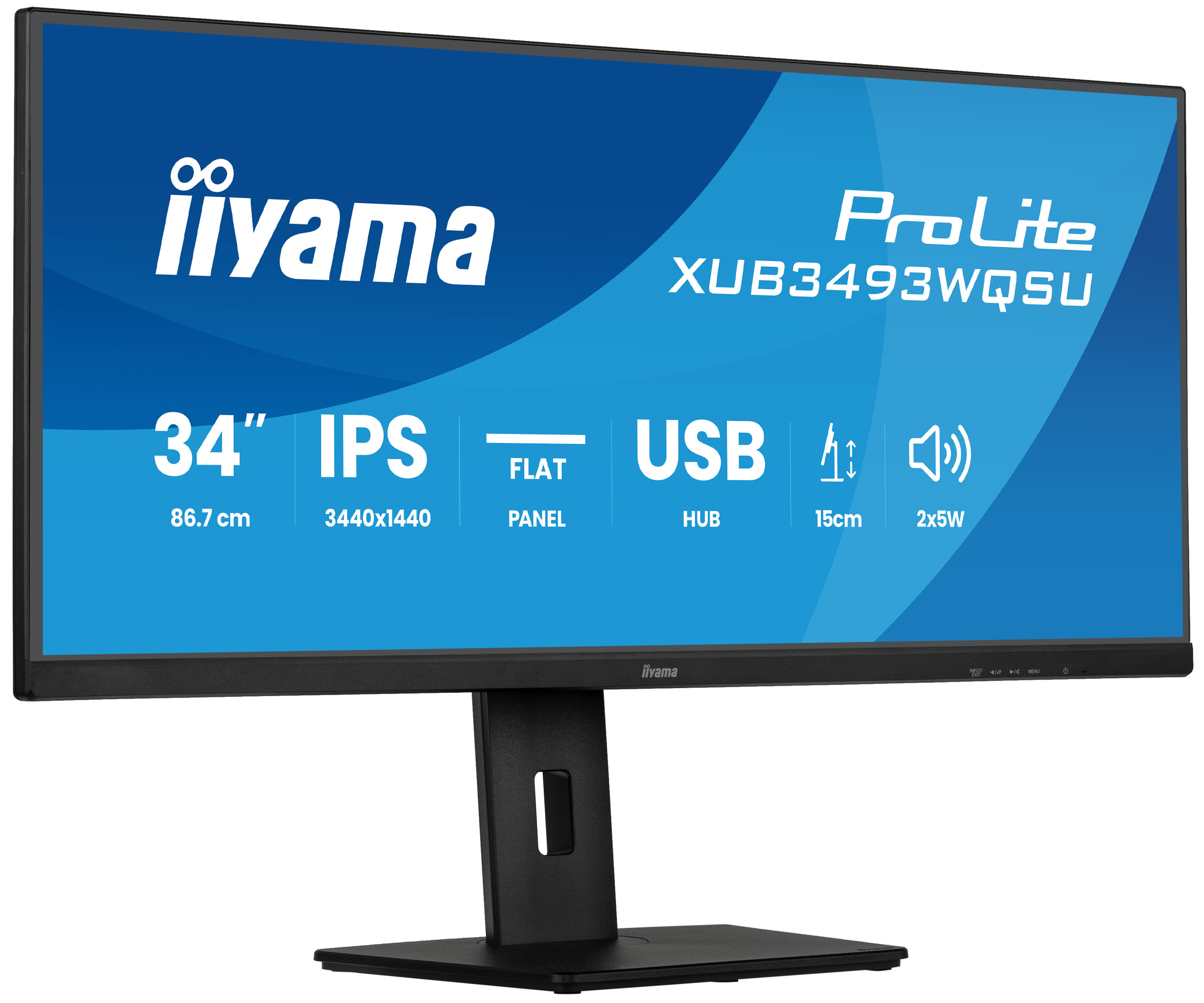 Iiyama Monitor IPS LED 34, XUB3493WQSU-B6