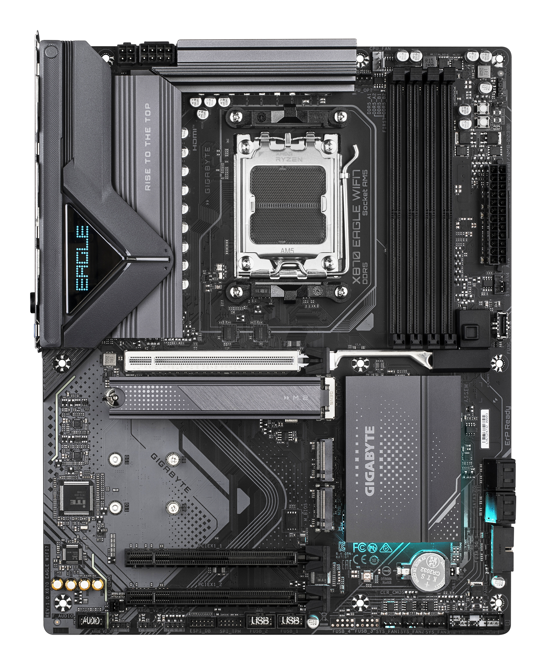 Gigabyte MB AMD X870 SAM5 ATX/, X870 EAGLE WIFI7 1.1 - imagine 2