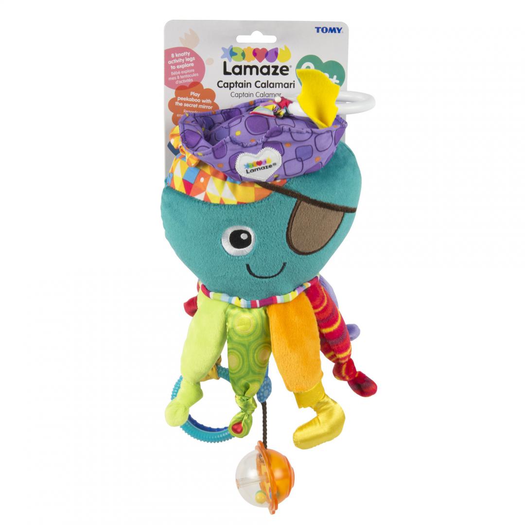 TOMY JUCARIE PENTRU BEBELUSI, CAPITANUL CALAMARI, LAMAZE, T27068
