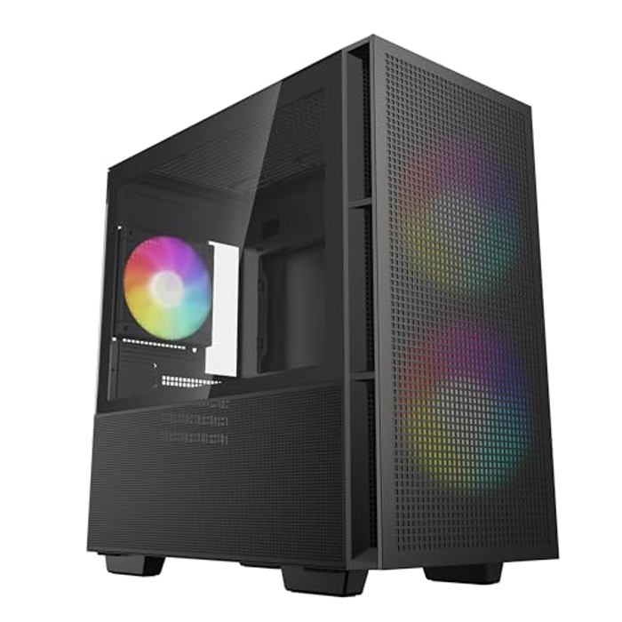 Deepcool CARCASA CH360, Mini Tower, ATX, fara sursa, 3xfan, USB 3.2 gen 1 x 1, R-CH360-BKAPE3-G-1