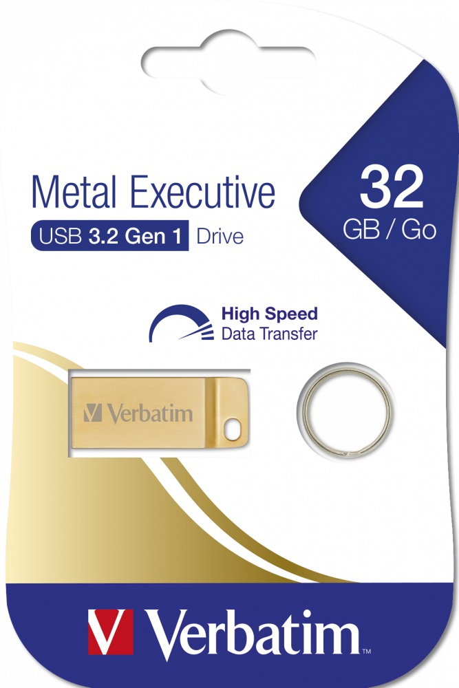 Verbatim MEMORII USB USB DRIVE 3.0 32GB GOLD, 99105 - imagine 2