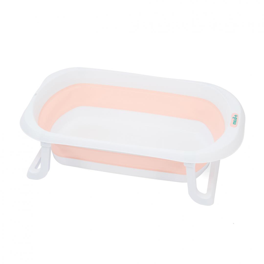 U-GROW Cadita pliabila cu reductor detasabil si termometru, roz, UGCRT-61PK - imagine 2