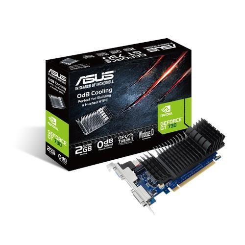 Asus PLACA VIDEO NVIDIA GeForce GT 730, 2 GB, 64 bit, PCIE 2.0 16x, Memory clock, GT730-SL-2GD5-BRK