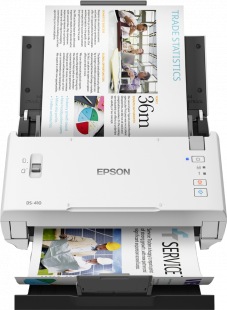 Epson SCANNER DS-410, A4, tip sheetfed, viteza scanare: 52 ipm alb-negru si color, rez., B11B249401