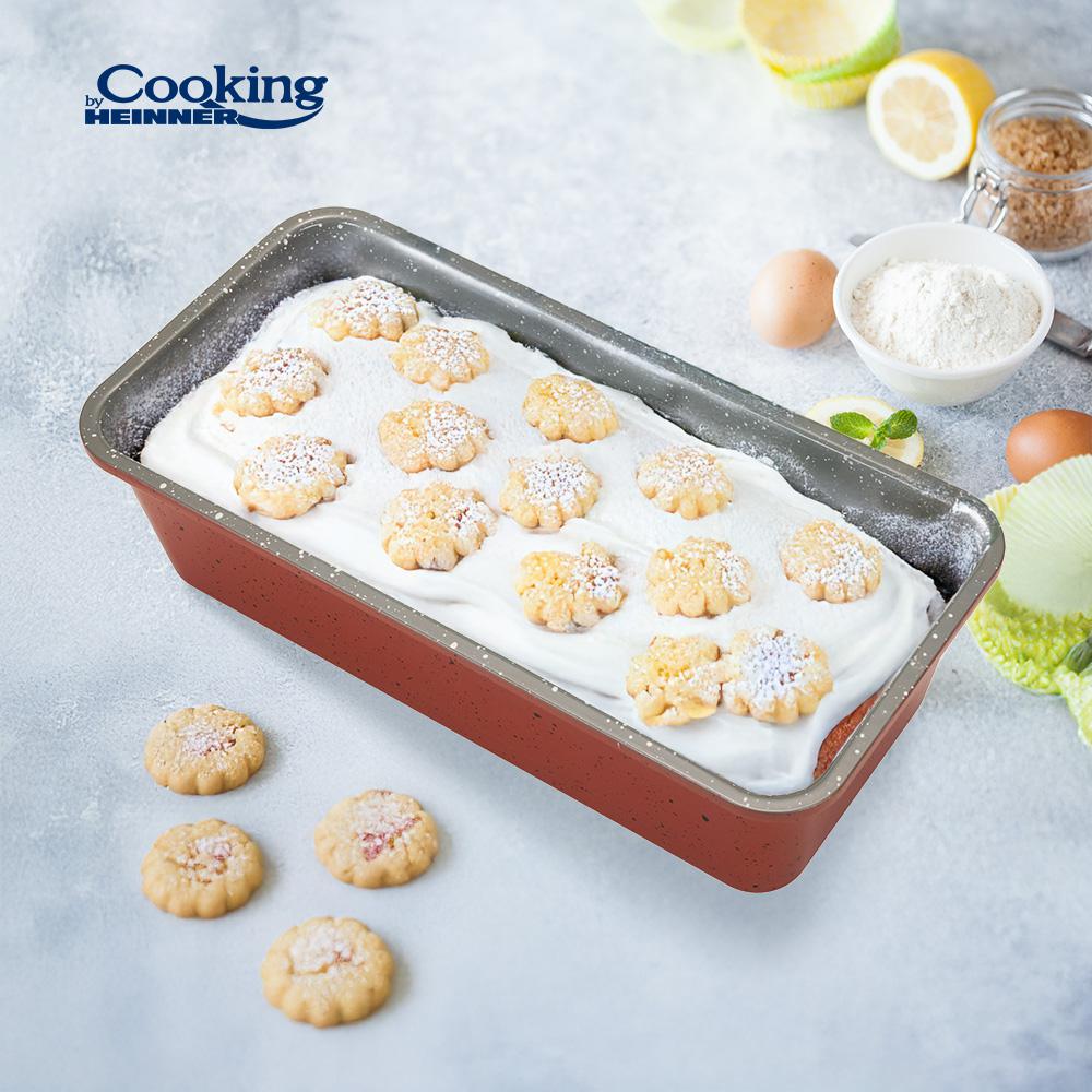HEINNER TAVA COPT COZONAC / PAINE, ACOPERIRE CERAMICA, 30x14X9 CM, ANCA, COOKING BY, HR-FM-A09 - imagine 5