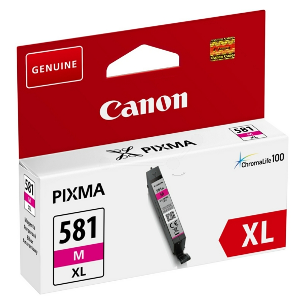 Canon Cartus Cerneala Original Magenta, CLI-581XLM pentru Pixma, 2050C001AA
