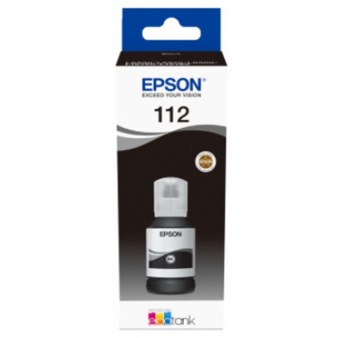 EPSON Cartus EcoTank 112, Black, C13T06C14A