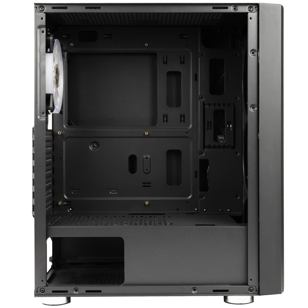 SPACER CARCASA - gaming, Middle Tower, ATX, RAINBOW, fara sursa, sticla, SPCS-GC-RAINBOW-NF - imagine 6