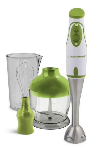Esperanza Blender Pesto 450W bol 0.75l Alb-Verde, EKM003G