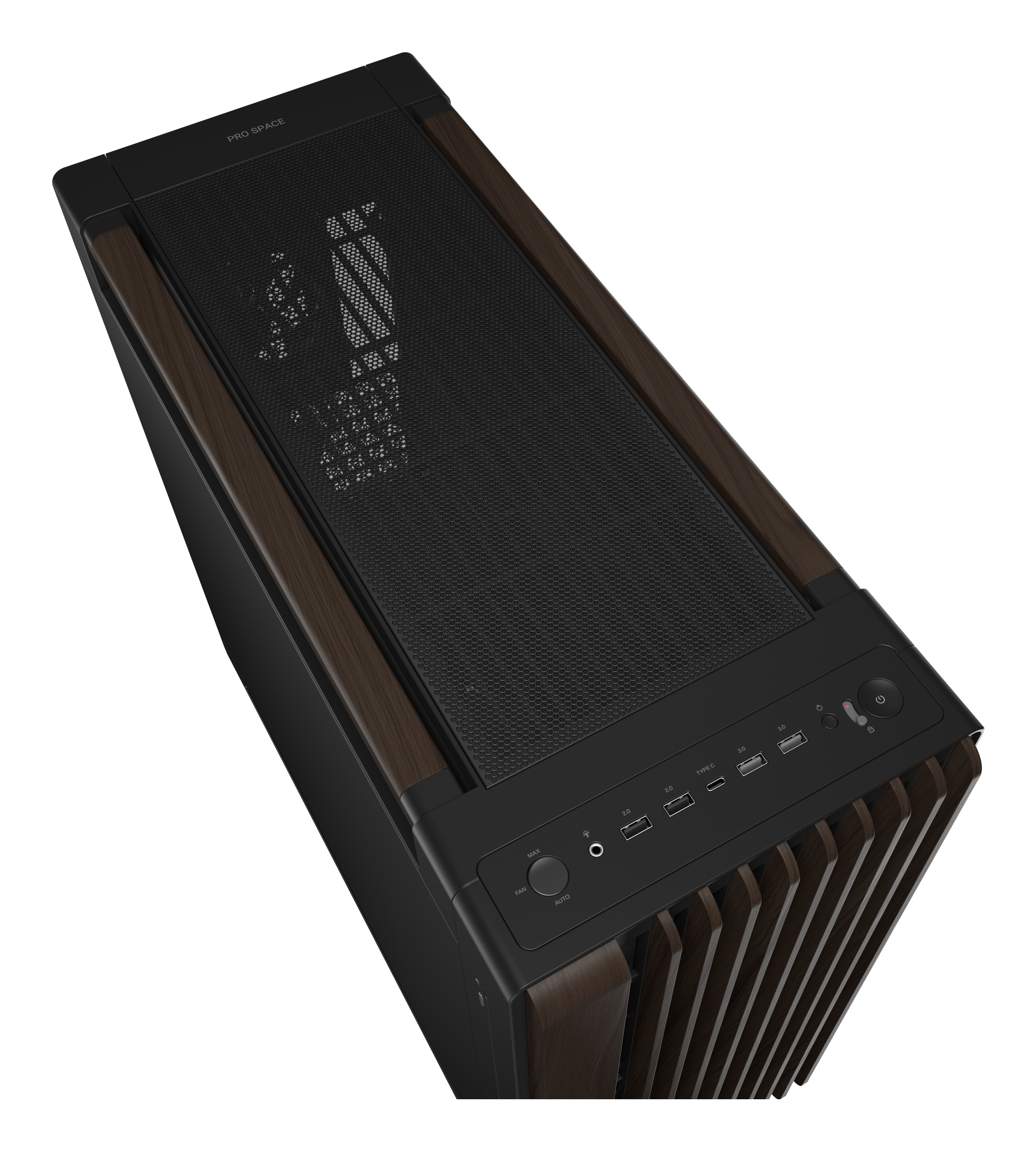 Asus Carcasa PROART PA602 WALNUT WD META, PROART PA602 WALNUT WD METAL PWM M.BL - imagine 6