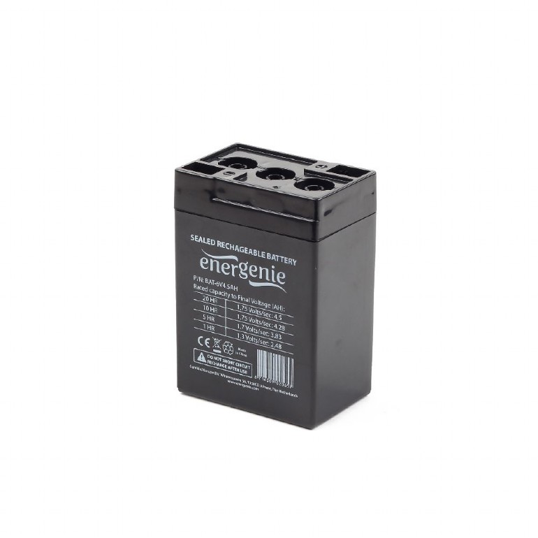 Gembird ACUMULATOR UPS 6V / 4.5Ah, terminal F1(T1), dimensiuni: 70x47x101mm, BAT-6V4.5AH